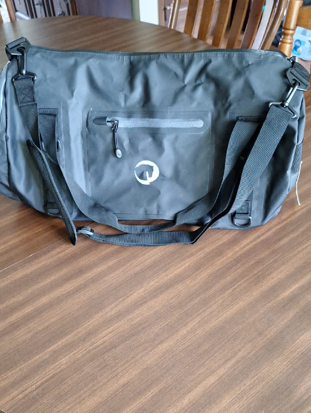 Ashbury Black  Water-Proof Duffel Bag NWT